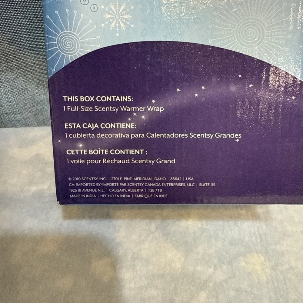 Scentsy JOY TO THE WORLD Warmer Wrap Full Size Christmas WRAP‎ ONLY NEW